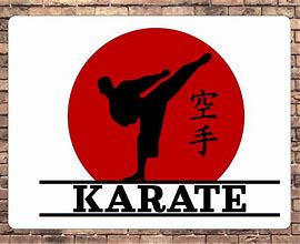 Image result for Karate Sign