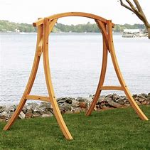 Image result for Wooden Swing Stand