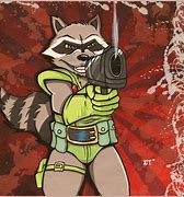 Image result for Rocket Raccoon Gundam Suit