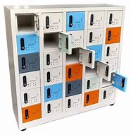 Image result for Wheeled Cell Phone Lockers