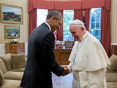 Image result for Pope Francis at the White House