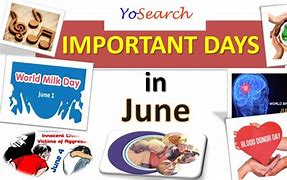 Image result for Important Events in June