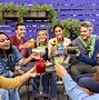 Image result for Happy New Year Toast Purple and Gold