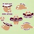 Image result for Space Stickers Sloth