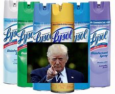 Image result for Drinking Lysol