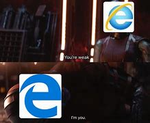Image result for Microsoft Edge Memes