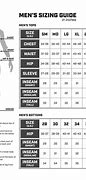 Image result for Men's Sweater Size Chart