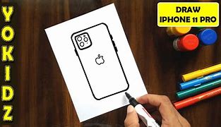 Image result for How to Draw a iPhone 11 and EarPods