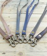 Image result for leather keychain chains straps