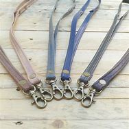 Image result for leather keychain chains straps