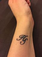 Image result for Floral Letter H Tattoo