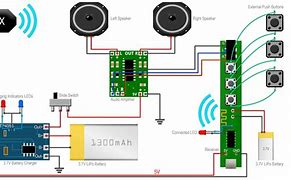 Image result for DIY Bluetooth Speaker Schematic