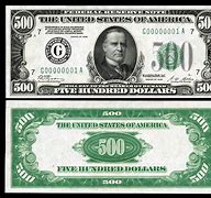 Image result for 500 Dollar Bill Printable