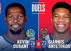 Image result for KD Standing by Giannis