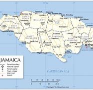 Image result for Jamaica Map