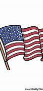 Image result for American Flag Drawing Flat
