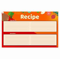 Image result for Free Printable Blank Juice Recipe Template