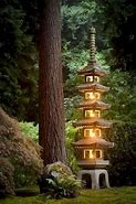 Image result for Japanese Garden Lights