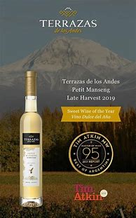 Image result for Terrazas Los Andes Petit Manseng Afincado