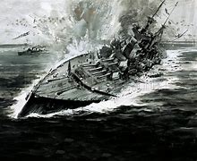 Image result for Sinking Battleship