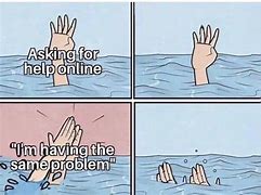 Image result for Drowning Hand Meme