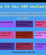Image result for Printable AB Challenge for Beginners