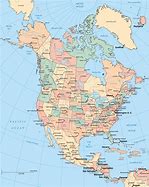 Image result for North US Map