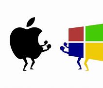 Image result for Microsoft vs Apple Package Design