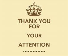 Image result for Email Thank You for Your Attention