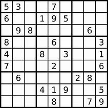 Image result for Printable Sudoku Puzzles 6X6