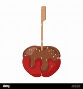 Image result for Chocolate Dipped Apple's Clip Art