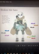 Image result for Broken Ink Sans