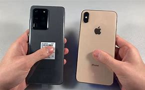 Image result for S20 vs iPhone X