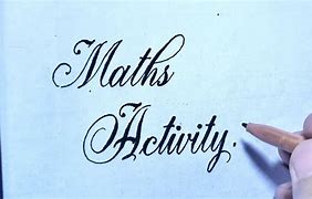 Image result for Mathematics Weave Style Calligraphy