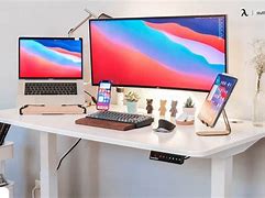 Image result for Home Office Laptop Setup