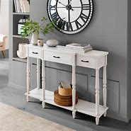 Image result for White Console Table