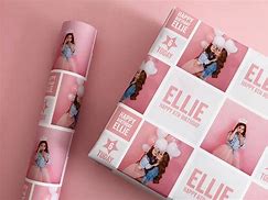 Image result for Personalized Wrapping Paper James