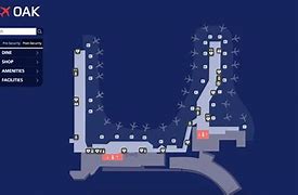 Image result for Oakland International Airport Terminal Map
