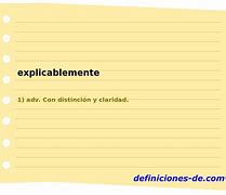 Image result for explicablemente