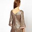 Image result for Gold Sequin Tunic Dress