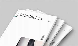 Image result for Minimalist Magazine Cover Design
