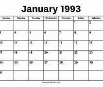 Image result for January 1993