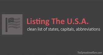 Image result for United States and Capitals Map