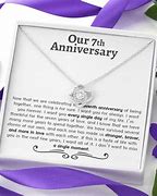 Image result for 7 Year Wedding Anniversary Gifts
