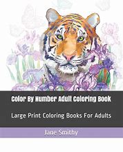 Image result for Adult Color by Number Coloring Books
