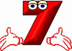 Image result for Number 7 in 3D