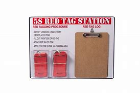 Image result for 5S Red Tag Board