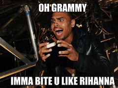 Image result for Chris Brown Rihanna Meme