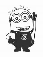 Image result for Minion Logo Black and White