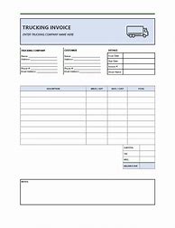 Image result for Freight Invoice Template